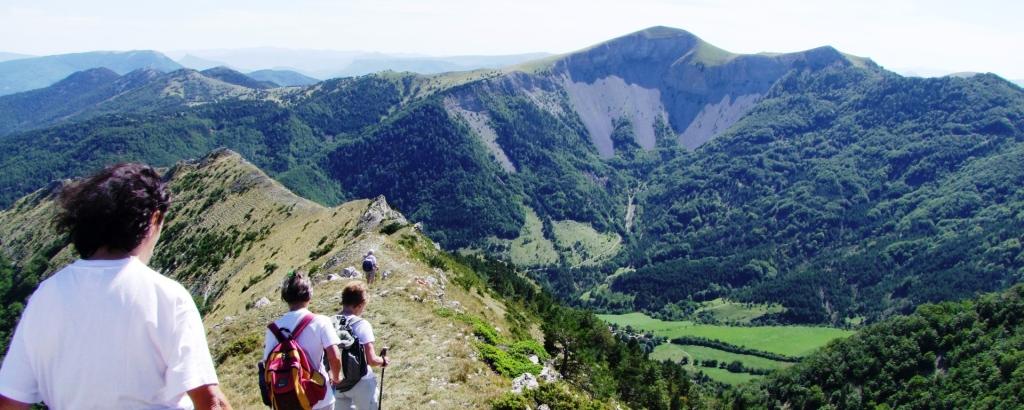 J5 : sur les hauteurs de Lus et du hameau de Vaunière