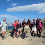 Monique pour le club de rando de Dole dans le Jura, Retrouvance Ht Verdon Val d’Entraunes du 3 au 8 Juillet 2015