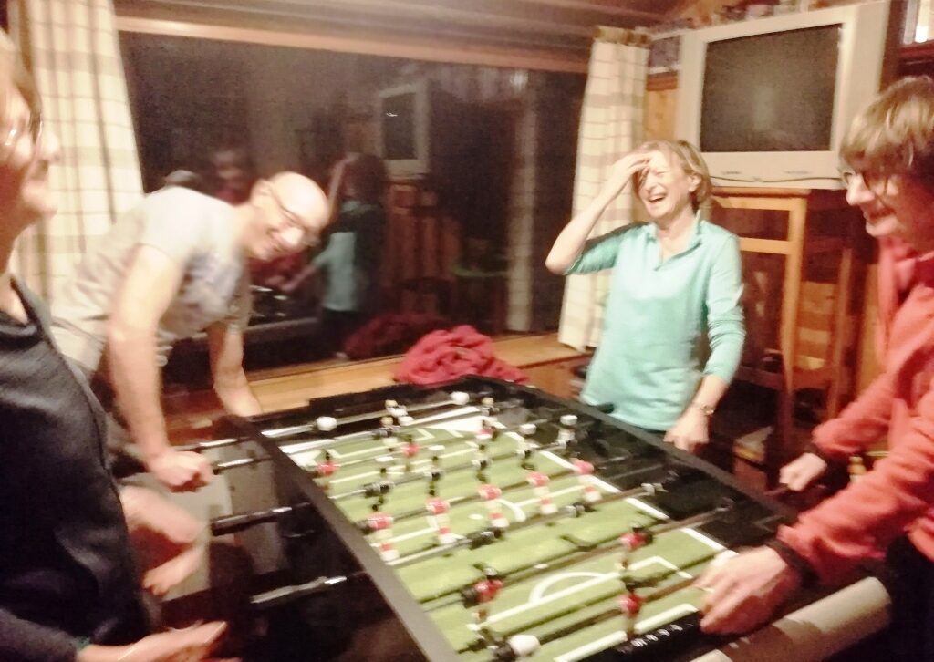 5. un babyfoot de bar à l&rsquo;étage