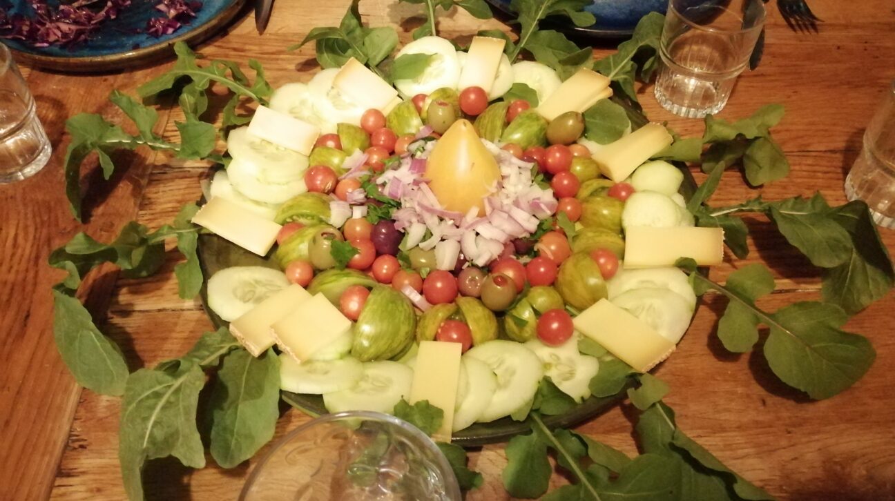 entrée crudités maison