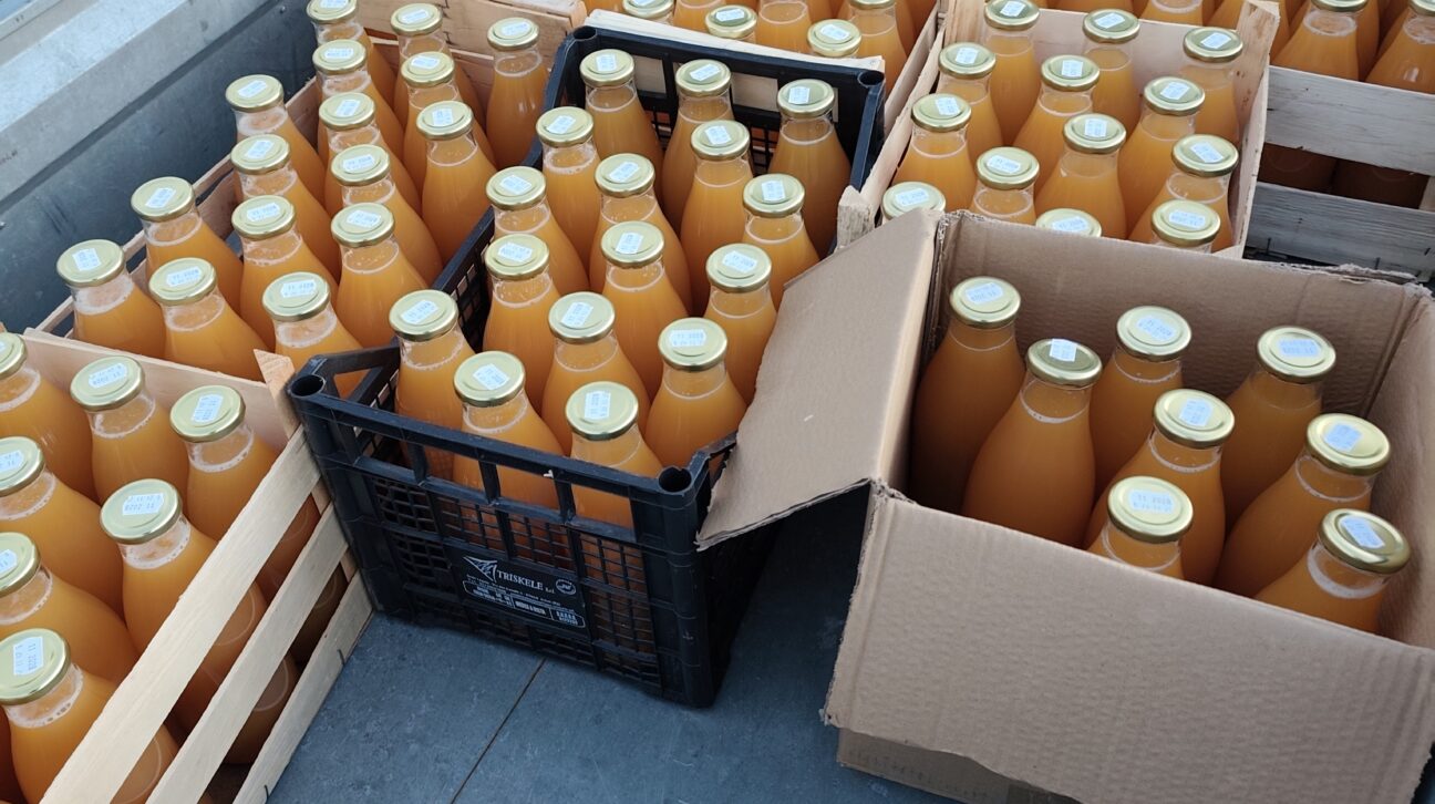 jus de pommes maison
